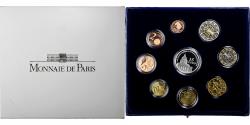 World Coins - France, Coffret 1c. à 15€, Panthéon, Proof, 2007, Monnaie de Paris