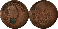 World Coins - Coin, France, Louis XIV, Liard de France au buste juvénile, deuxième type