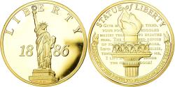 Us Coins - United States of America, Medal, Statue de la Liberté, , Copper Gilt