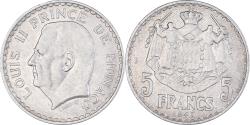 World Coins - Coin, Monaco, 5 Francs, 1945