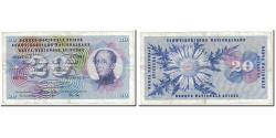 World Coins - Banknote, Switzerland, 20 Franken, 1969, 1969-01-15, KM:46q, EF(40-45)