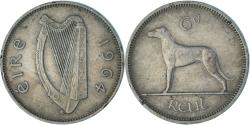 World Coins - Coin, Ireland, 6 Pence, 1964