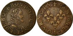 World Coins - Coin, FRENCH STATES, CHATEAU-RENAUD, 2 Deniers, Tournois, , Copper