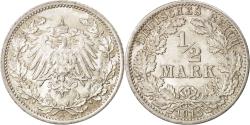 World Coins - Coin, GERMANY - EMPIRE, 1/2 Mark, 1915, Berlin, , Silver, KM:17