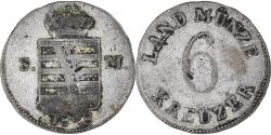 World Coins - Coin, German States, SAXE-MEININGEN, Bernhard II, 6 Kreuzer, 1828,