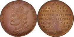 World Coins - France, Medal, Thierri II, History, XIXth Century, , Copper