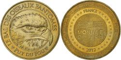 World Coins - France, Token, Le bal des oiseaux fantômes, Puy du Fou, 2012, Copper-nickel