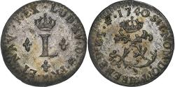 World Coins - France, Louis XV, Sol, 1740, Strasbourg, Billon, , Gadoury:278
