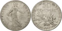 World Coins - Coin, France, Semeuse, 50 Centimes, 1906, , Silver, KM:854, Gadoury:420