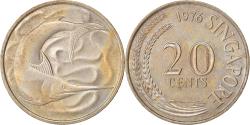 World Coins - Coin, Singapore, 20 Cents, 1976, Singapore Mint, , Copper-nickel, KM:4