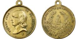 World Coins - France, Medal, Pierre Jean Béranger, 1857, Brass,
