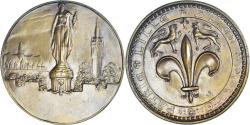 World Coins - France, Medal, Lille a bien Mérité la Patrie, Politics, Society, War, 1950