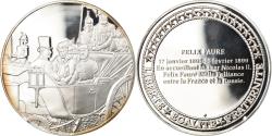 World Coins - France, Medal, Les Présidents de la République, Félix Faure,