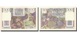 World Coins - France, 500 Francs, Chateaubriand, 1953, 1953-06-04, EF(40-45), Fayette:31.12