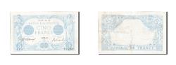 World Coins - Banknote, France, 5 Francs, 5 F 1912-1917 ''Bleu'', 1916, 1916-10-13, AU(55-58)