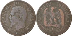 World Coins - Coin, France, Napoleon III, Napoléon III, 5 Centimes, 1856, Bordeaux