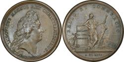 World Coins - France, Medal, Louis XIV, Conscription of 60000 sailors, 1680, Bronze, Mauger