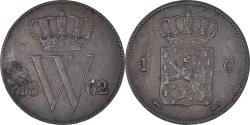 World Coins - Coin, Netherlands, William III, Cent, 1862, Utrecht, , Copper, KM:100