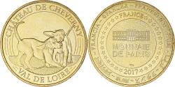 World Coins - France, Token, Cheverny - Château n°2 - Les chiots, 2017, MDP,