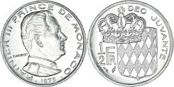 World Coins - Coin, Monaco, Rainier III, 1/2 Franc, 1979, , Nickel, KM:145