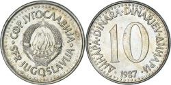 World Coins - Coin, Yugoslavia, 10 Dinara, 1987