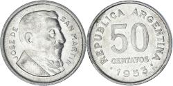 World Coins - Coin, Argentina, 50 Centavos, 1953