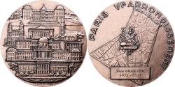 World Coins - France, Medal, The Fifth Republic, L'Avenir du VIème Arrondissement, Paris