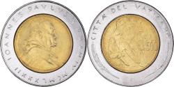 World Coins - Coin, VATICAN CITY, John Paul II, 500 Lire, 1982, Roma, , Bi-Metallic