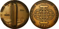 World Coins - France, Medal, Compagnie Française d'Entreprises Métallurgiques, 1972