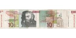 World Coins - Slovenia, 10 Tolarjev, 1992-01-15, VF(30-35)