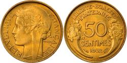 World Coins - Coin, France, Morlon, 50 Centimes, 1932, 9 and 2 opened,