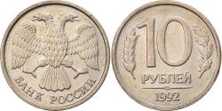 World Coins - Coin, Russia, 10 Roubles, 1992, Saint-Petersburg, , Copper-nickel