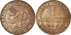 World Coins - Coin, France, Cérès, Centime, 1890, Paris, , Bronze, KM:826.1