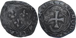 World Coins - Coin, France, Charles VIII, Double Tournois, 1483-1498, , Billon