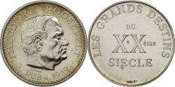 World Coins - France, Medal, Theodore Roosevelt, Les grands destins du XXe siècle, History