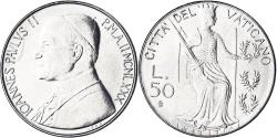 World Coins - Coin, VATICAN CITY, John Paul II, 50 Lire, 1980, Roma, FDC.AN 2,