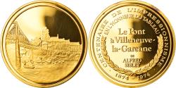 World Coins - France, Medal, Arts & Culture, Le Pont à Villeneuve-La-Garenne de Alfred
