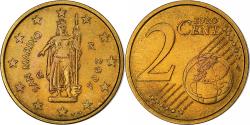 World Coins - San Marino, 2 Euro Cent, 2004, Rome, Copper Plated Steel,