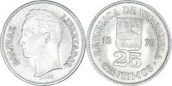 World Coins - Coin, Venezuela, 25 Centimos, 1978