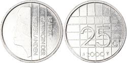 World Coins - Coin, Netherlands, 25 Cents, 2000