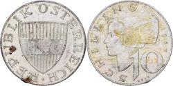 World Coins - Austria, 10 Schilling, 1957, Silver, , KM:2882