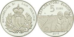 World Coins - San Marino, 5 Euro, 2011, Proof, , Silver, KM:501