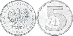World Coins - Coin, Poland, 5 Zlotych, 1990