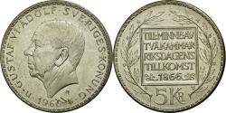 World Coins - Coin, Sweden, Gustaf VI, 5 Kronor, 1966, , Silver, KM:839