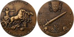 World Coins - France, Medal, Seconde Guerre Mondiale, Victoire de Normandie, Bronze,