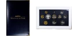 World Coins - France, Coffret 1 c. à 100 frs., 2001, Monnaie de Paris, Proof,