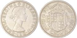 World Coins - Coin, Great Britain, Elizabeth II, 1/2 Crown, 1955, , Copper-nickel