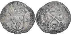 World Coins - Coin, France, Henri IV, Douzain aux deux H, 1596, Troyes, 1st Type,