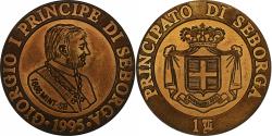 World Coins - Seborga, Prince Giorgio I, Luigino, 1995, Seborga, Bronze, , KM:4