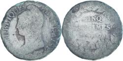 World Coins - Coin, France, Dupré, 5 Centimes, AN 7/5, Paris (A/R), , Copper